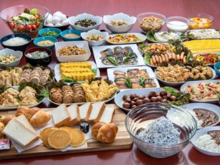 朝食一例